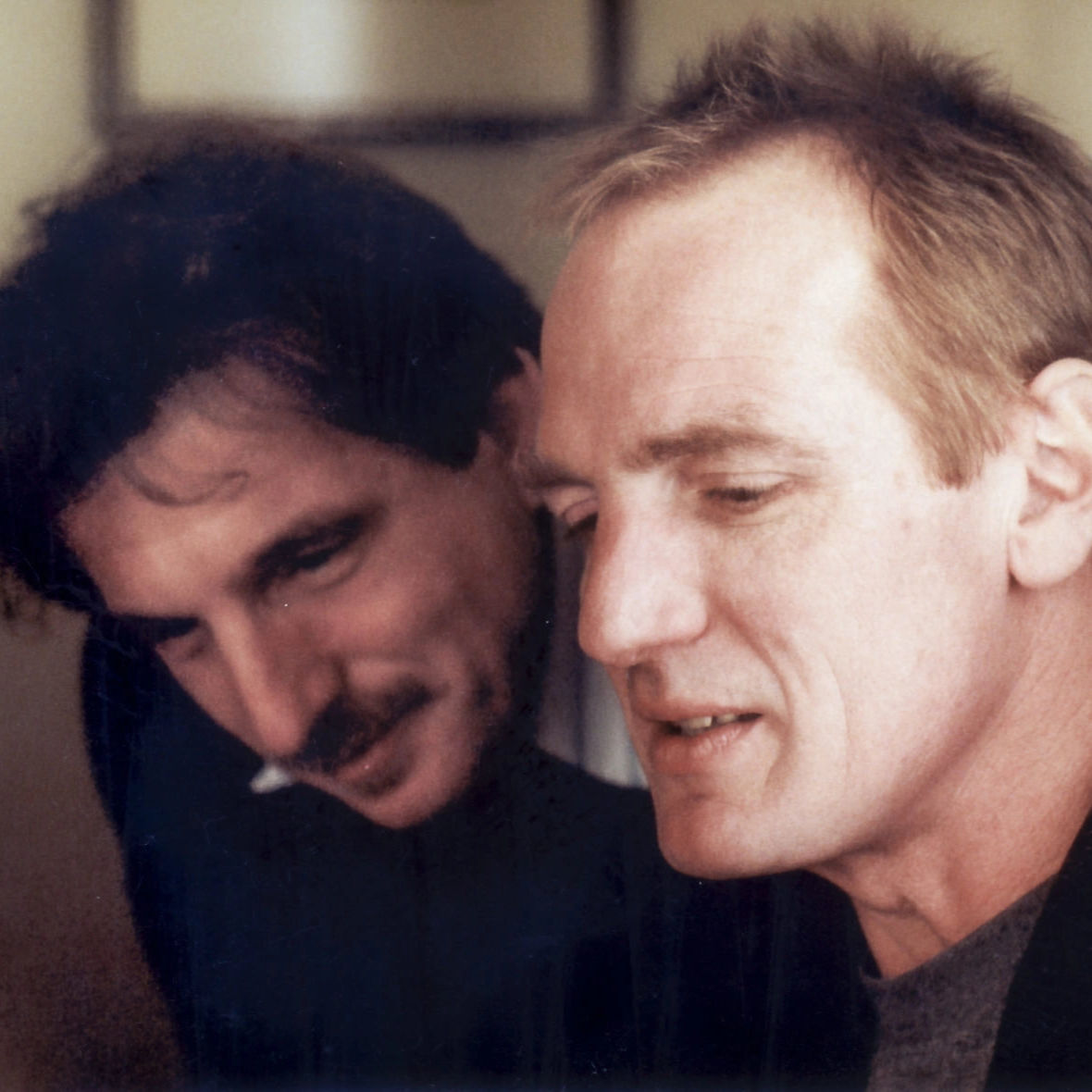 Frans Bromet und Manfred Stelzer auf Sylt, Vorbereitung für »Himmelsheim« 1988, Archive Beatrice Stammer